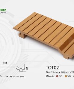 Tấm Ốp Gỗ Nhựa Composite Trần - Tường